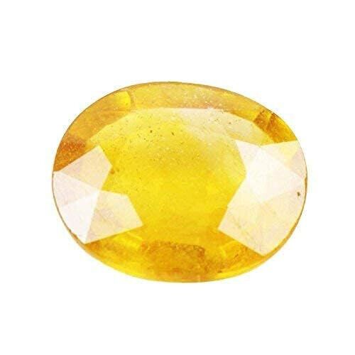 Yellow sapphire (pukhraj) 9 crt